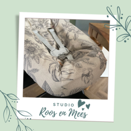 Tripp Trapp newbornset hoes - decoratiestof - vlinders en takken