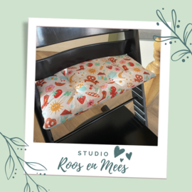 Tripp Trapp los zitkussen - katoen - bretz grijs