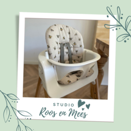 Stokke Steps kussenset - decoratiestof - bijtjes