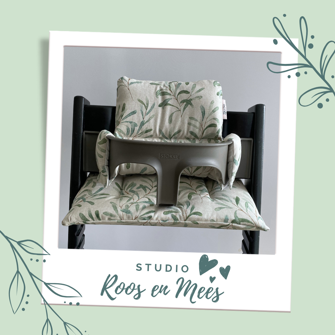 Tripp Trapp kussenset - decoratiestof - under the misletoe