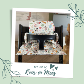 Tripp Trapp kussenset - katoen - snoop ecru