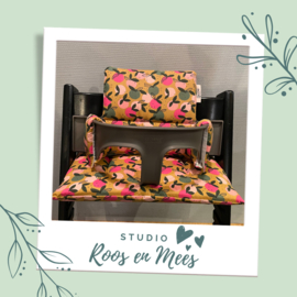 Tripp Trapp kussenset - katoen - peachy colours