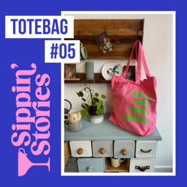 Sippin' Stories - totebag #05 - Grapefruit