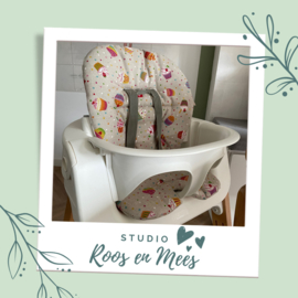 Stokke steps kussenset - decoratiestof - cupcakes