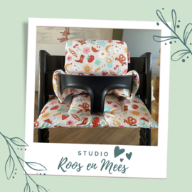 Tripp Trapp kussenset - katoen - bretz grijs