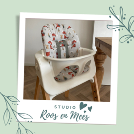 Stokke Steps kussenset - katoen - grijze vos