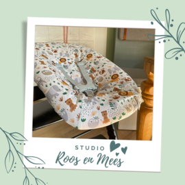 Tripp Trapp newbornset hoes - katoen - jungle dieren met aap