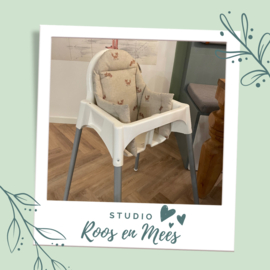 IKEA Antilop kussen - decoratiestof - baby vosjes
