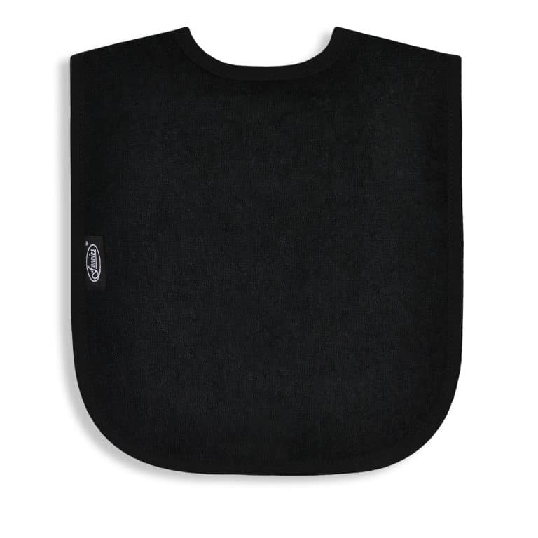 Katoenen slab - uni zwart