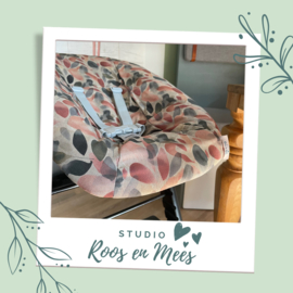 Tripp Trapp newbornset hoes - decoratiestof - brons en groentinten