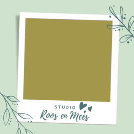 Naamsticker goud