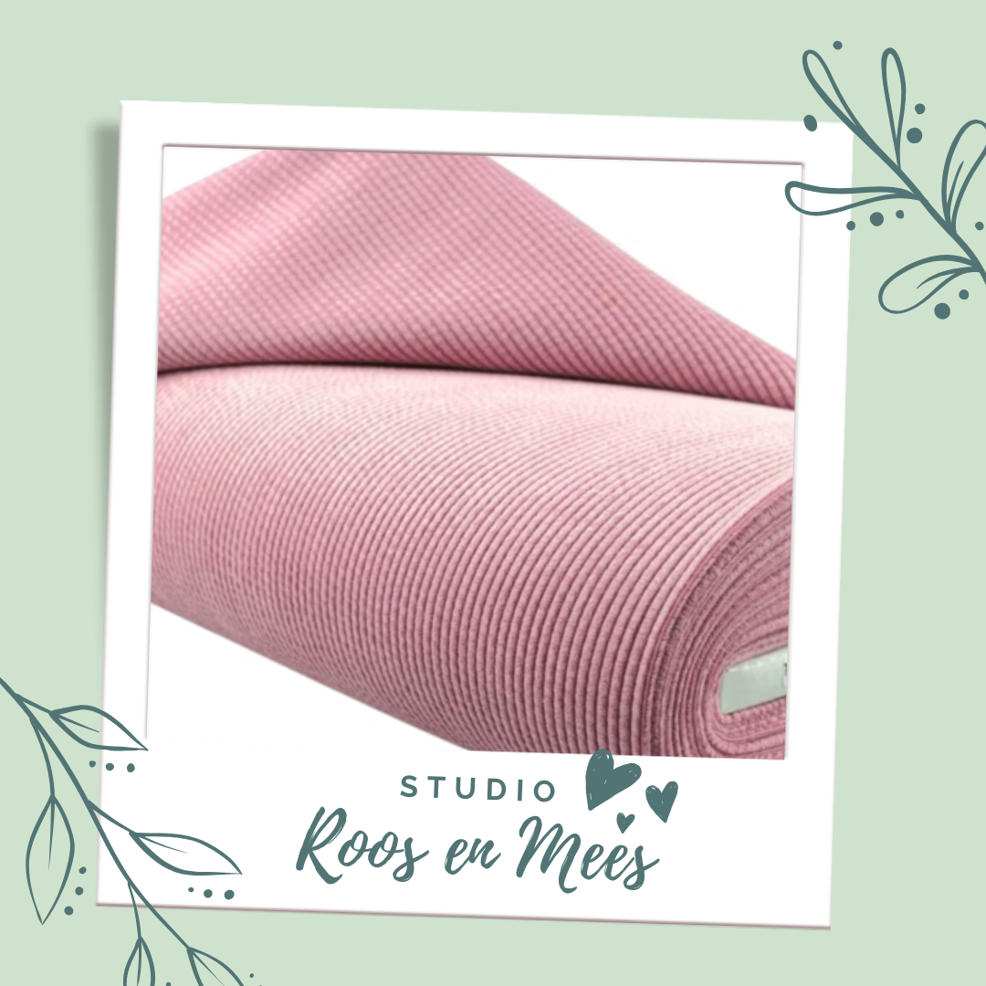 Baby Björn hoes - ribstof - oud roze