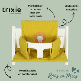 Tripp Trapp kussenset - afwasbaar - Trixie Mr. Lion