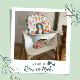 Stokke Steps kussenset - katoen - fruit en veggies