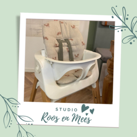 Stokke Steps kussenset - decoratiestof - baby vosjes