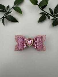 Roze glitter