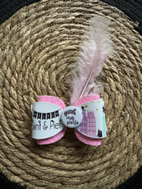 Hulp pietje fel roze