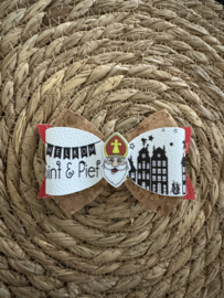 Welkom bruin/rood met sint