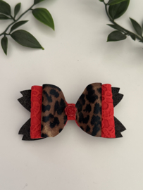 Panter zwart/rood