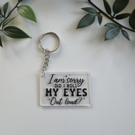 Sleutelhanger My eyes