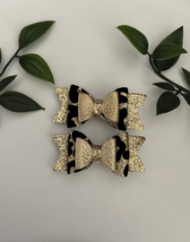Panter goud glitter