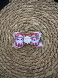 Kerstman roze