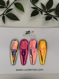 Set van 4 holografisch