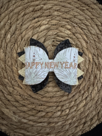 Happy new year zwart