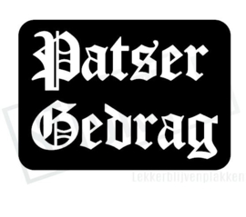 Patsergedrag