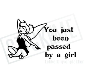 You just been passed by a girl