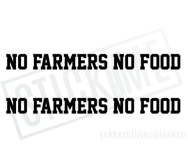 No farmers no food