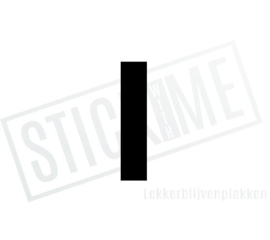 Letter sticker I