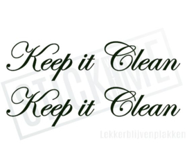 Keep it Clean