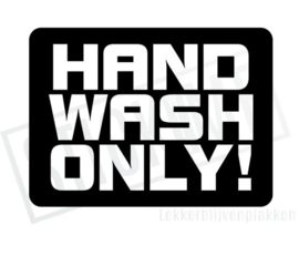 Hand wash only NR01
