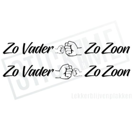 Zo vader Zo Zoon