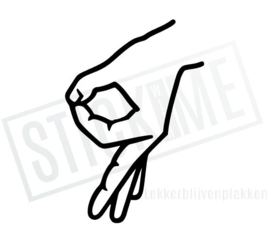 Hand sign 01