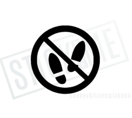 No shoes