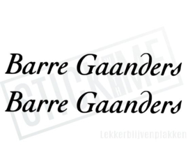 Barre Gaander Original