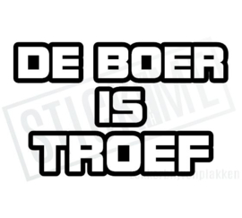 De boer is troef