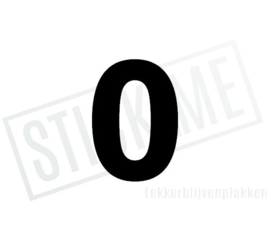 Letter sticker O
