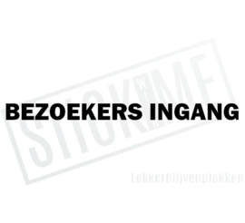 Bezoekersingang