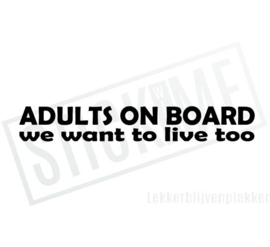 Adults on board