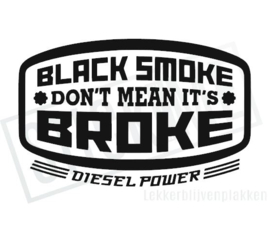 Black smoke