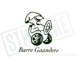 De Barre Gaanders sticker