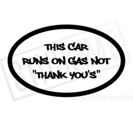 This car runs on gas