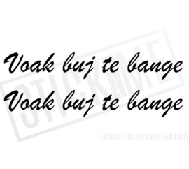 Voak buj te baange