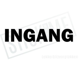Ingang