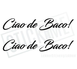 Ciao de Baco