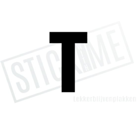 Letter sticker T