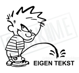 Calvin met eigen tekst